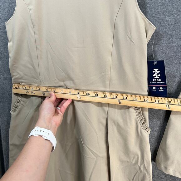 IZOD Dress Tan Mini Dress Size 16 and Size 4 (NWT) - Picture 8 of 15